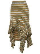 Romance Was Born Practical Magic Frill Skirt - Multicolour