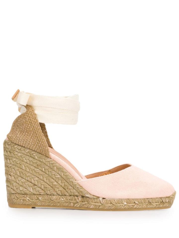 Castañer Carina Wedges - Pink