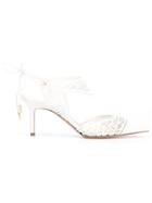 Nicholas Kirkwood Leda Pumps, Women's, Size: 40, White, Leather/calf Leather