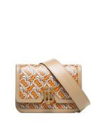 Burberry Monogram Print Belt Bag - Orange