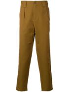 Etro Straight Trousers - Brown