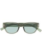 Dior Eyewear Fraction 3 Sunglasses - Green