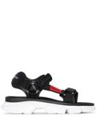 Givenchy Braided-strap Chunky Sandals - Black