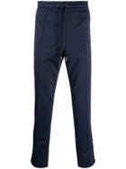 Versace Jeans Logo Stripe Track Pants - Blue