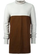 Rick Owens Cowl Neck Top, Men's, Size: Medium, Brown, Cotton/spandex/elastane/cupro