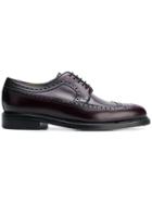 Berwick Shoes Classic Lace-up Brogues - Pink & Purple