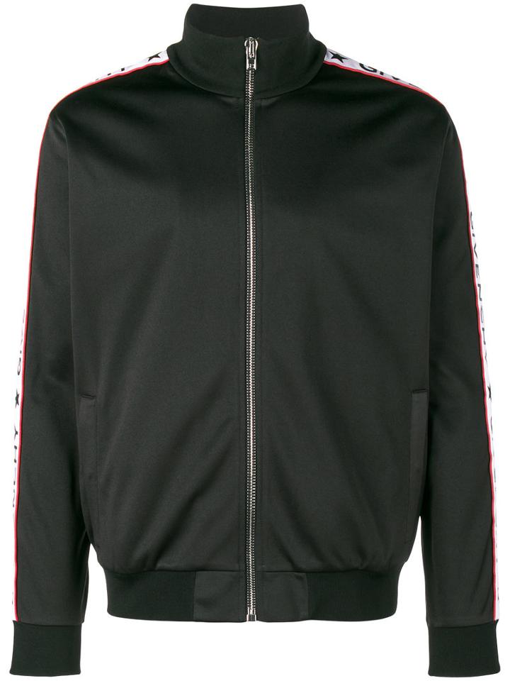 Givenchy - Logo Striped Sports Jacket - Men - Cotton/polyester - M, Black, Cotton/polyester