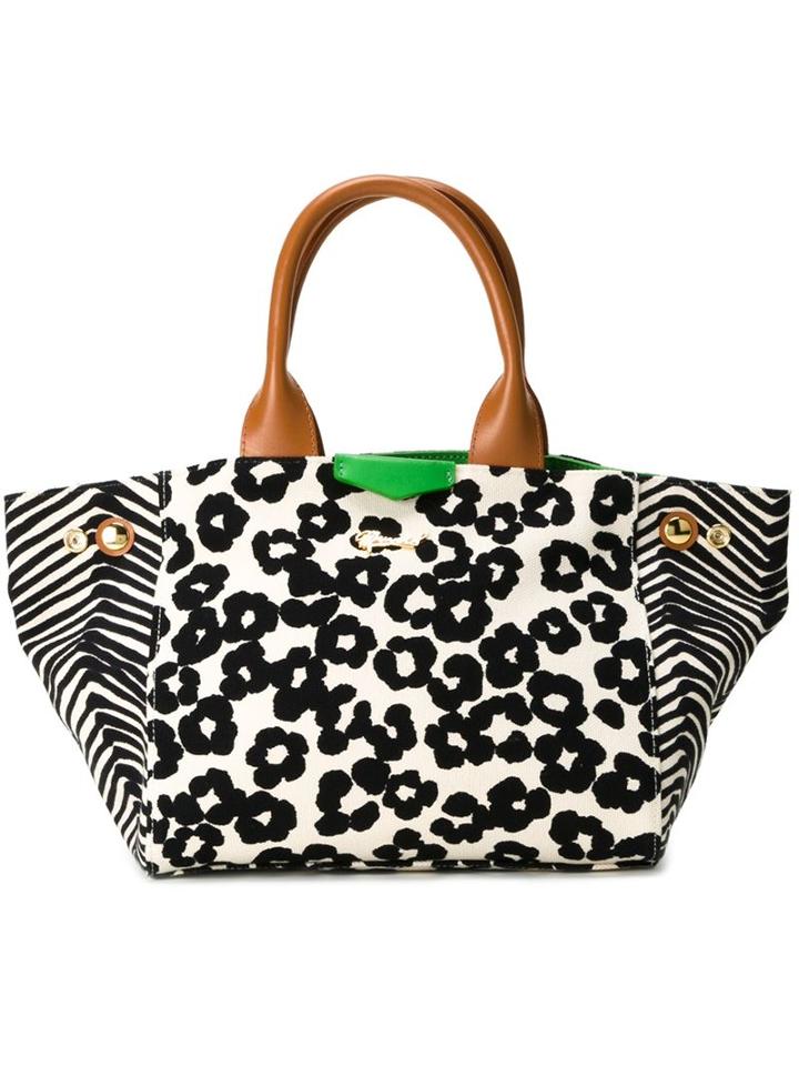 Muveil Leopard Print Tote