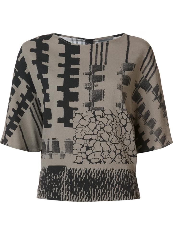 Zero + Maria Cornejo 'vero Blanket' Blouse