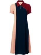 Marni - Colour Blocked Dress - Women - Polyester/acetate - 40, Polyester/acetate