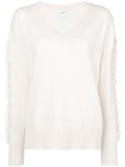 Barrie Cashmere Sweater - White
