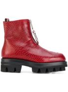 Alyx Tank Boots - Red