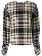 Bassike Check Long-sleeve Top - Multicolour
