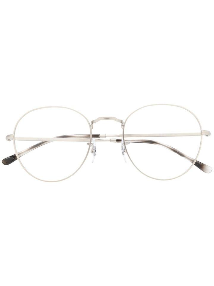 Ray-ban Round Frame Glasses - Silver