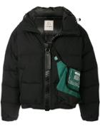 Maison Mihara Yasuhiro Crossbody Bag Puffer Jacket - Black