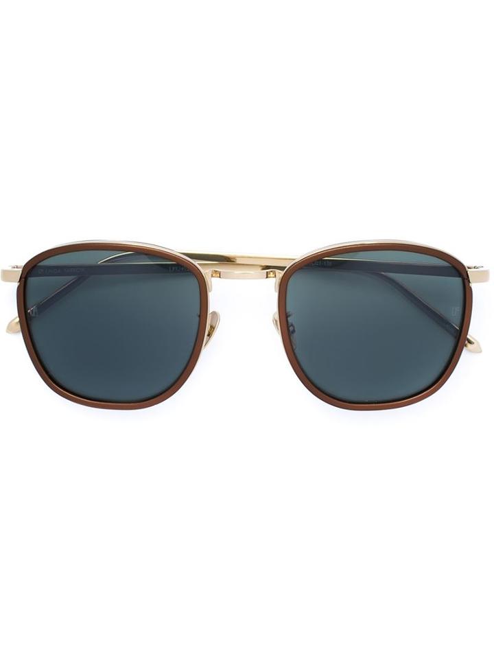 Linda Farrow Round-shaped Sunglasses
