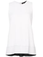 Proenza Schouler Rear Lace-detail Blouse - Pink & Purple