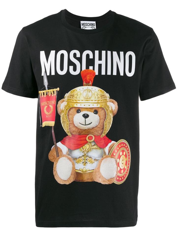 Moschino Roman Teddy T-shirt - Black