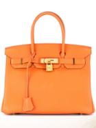 Hermès Vintage Birkin 30 Handbag Togo - Orange