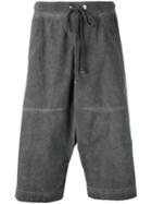 Lost & Found Rooms - Drop-crotch Shorts - Men - Cotton/spandex/elastane - M, Grey, Cotton/spandex/elastane