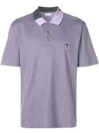 Kenzo Embroidered Logo Polo Shirt - Pink & Purple