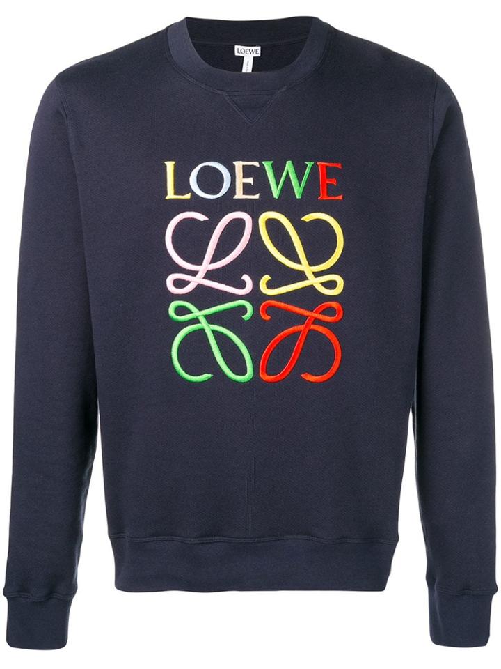 Loewe Logo Jumper - Blue