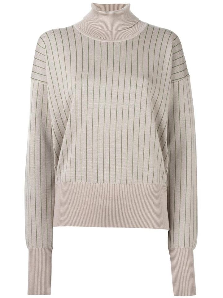 Y / Project Pinstriped Jumper, Women's, Size: 36, Pink/purple, Merino