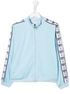 Chiara Ferragni Kids Eye Trim Track Jacket - Blue