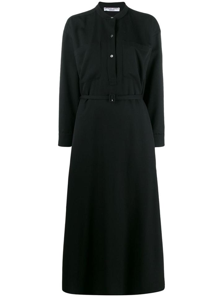 Katharine Hamnett London Kath Long Dress - Black