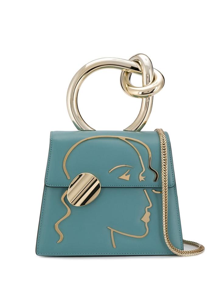 Benedetta Bruzziches Brigitta Small Cross Body Bag - Green