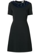 Fendi Appliqué Dress - Black