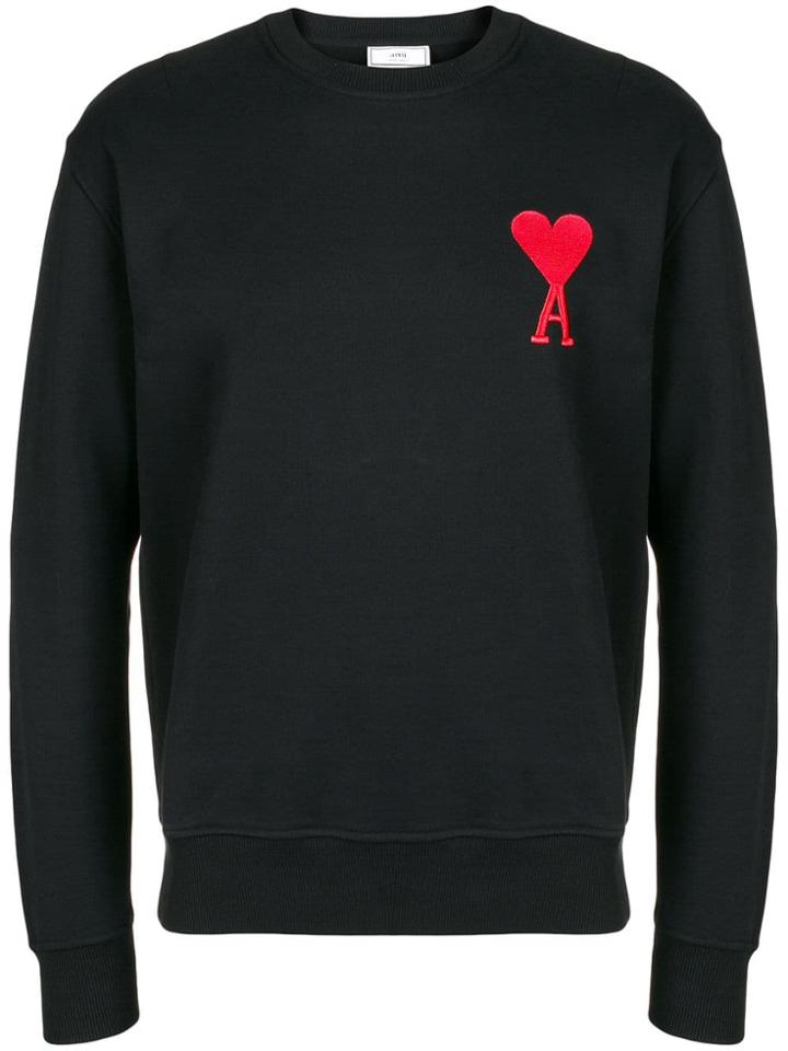 Ami Alexandre Mattiussi Big Ami De Coeur Sweatshirt - Black