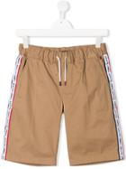 Tommy Hilfiger Junior Teen Drawstring Fitted Shorts - Brown