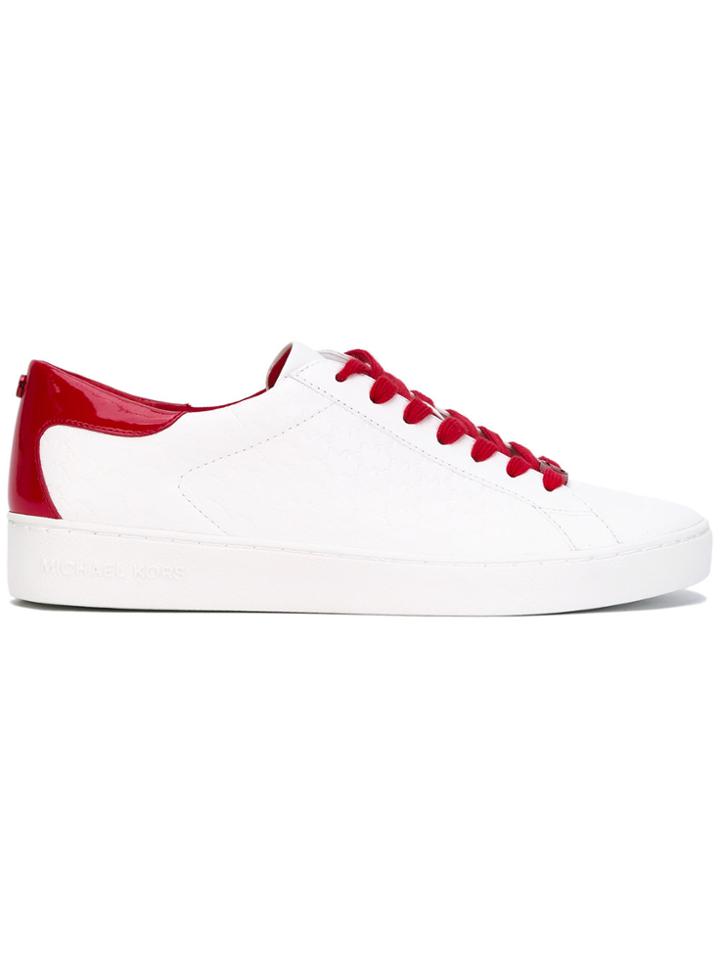 Michael Michael Kors Lace Up Sneakers - White
