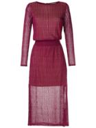 Cecilia Prado Vestido Midi Iría - Purple