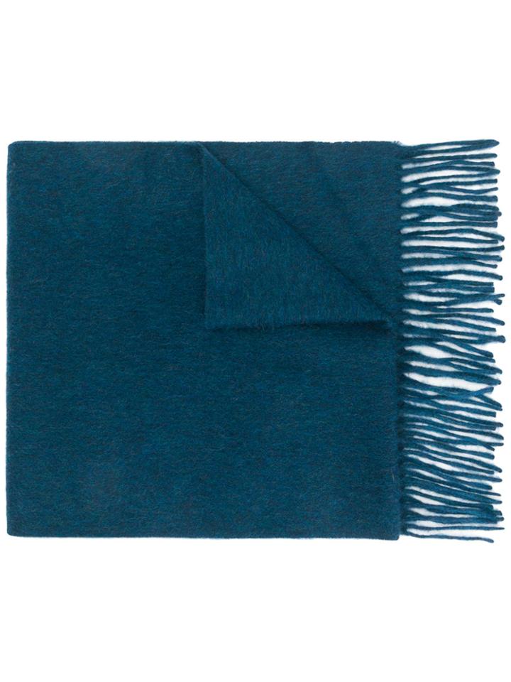 N.peal Woven Scarf - Blue