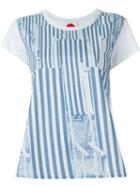 Ultràchic Deckchair Stripe Print T-shirt