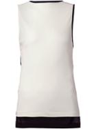Yohji Yamamoto Layered Colour Block Top