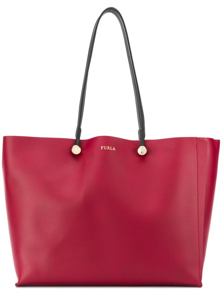Furla Shopper Tote - Pink & Purple