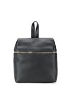 Kara Small Zip Backpack - Black