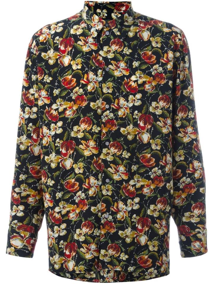 Jean Paul Gaultier Vintage Flower Print Shirt