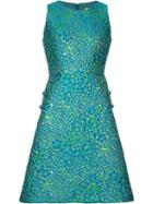 Michael Kors Sleeveless Dress, Women's, Size: 6, Blue, Silk