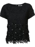 Zac Zac Posen 'waldorf' Blouse, Women's, Size: 2, Black, Polyester/cotton