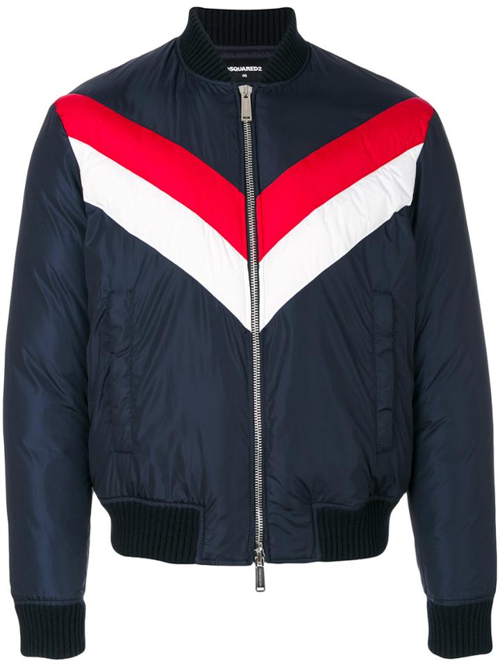 Dsquared2 Contrast Bomber Jacket - Unavailable