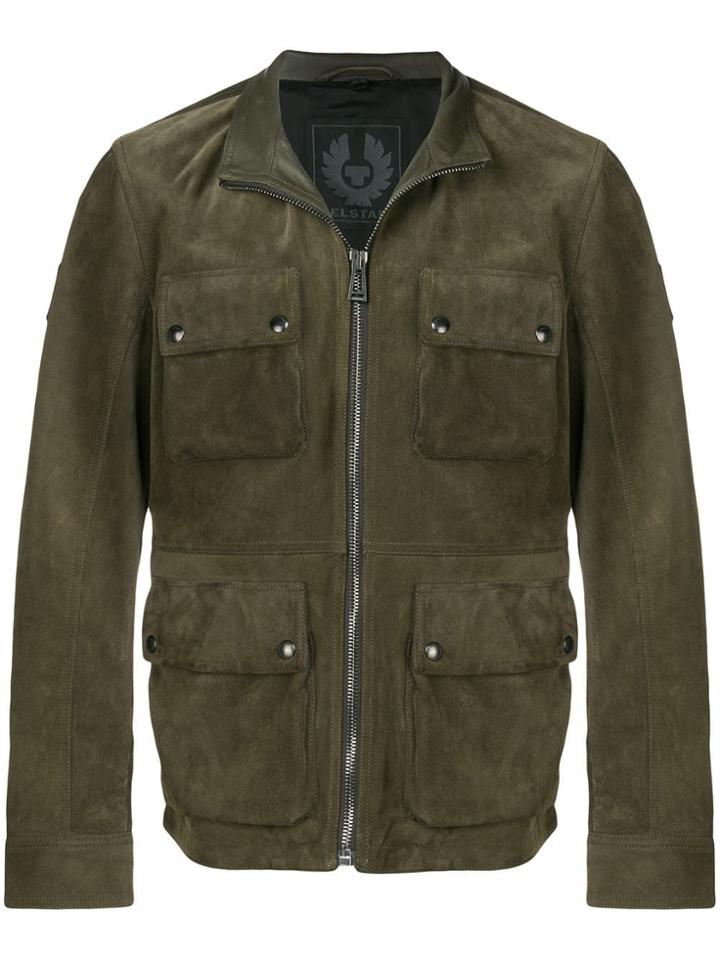 Belstaff Multi-pocket Jacket - Green