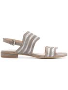 Steffen Schraut Wave Stripe Sandals - Grey