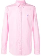 Polo Ralph Lauren Embroidered Logo Slim-fit Shirt - Pink