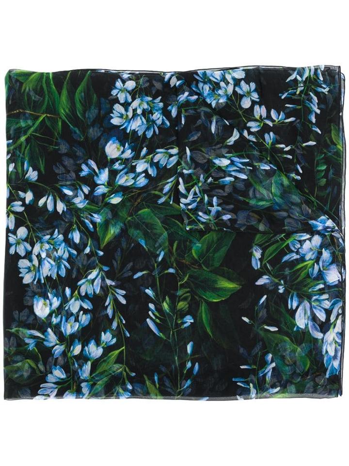 Blumarine Wisteria Scarf - Black