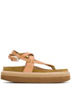 Isabel Marant Esely Sandals - Brown