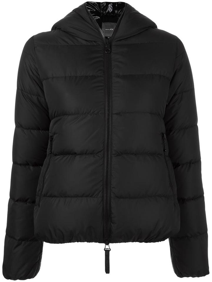 Duvetica Puffer Jacket, Women's, Size: 46, Black, Feather Down/polyamide